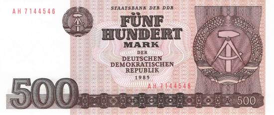 500 Mark 1985
